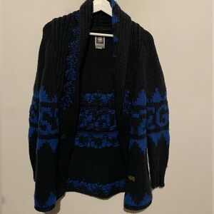 G Star Raw heavy open face Rapid Long‎ cardigan
